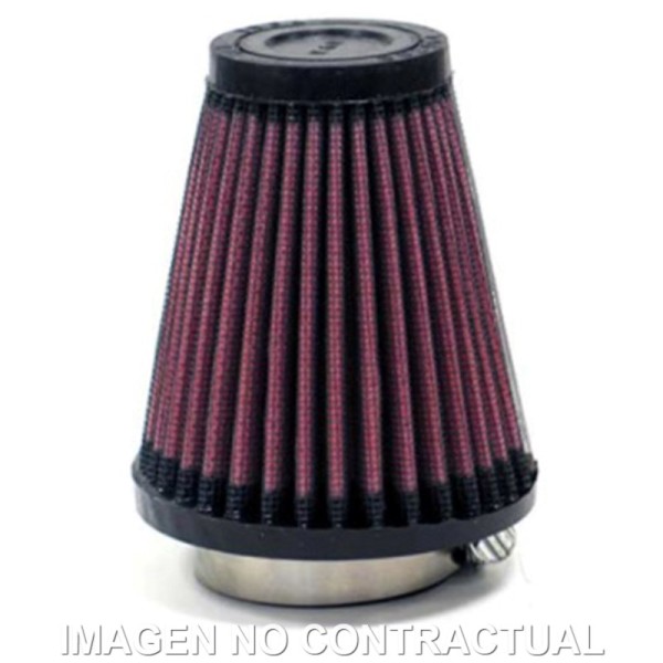 Filtro Potencia K&N Universal D. INT 43 MM RECTOS (2UNI)