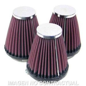 Filtro Potencia K&N Universal D. INT. 70 MM OVALADO