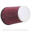 Filtro de potencia K&N goma c/Tapa cromada D.70mm