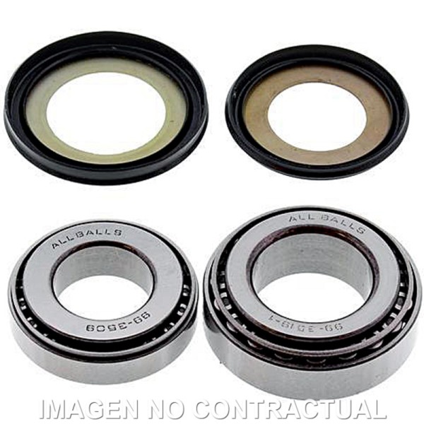 Kit de rodamientos y retenes columna de dirección All Balls 22-1019