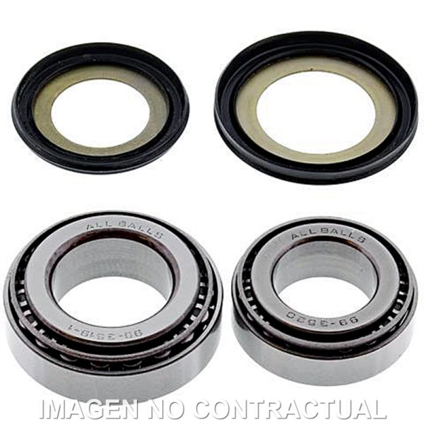 Kit de rodamientos y retenes columna de dirección All Balls 22-1020