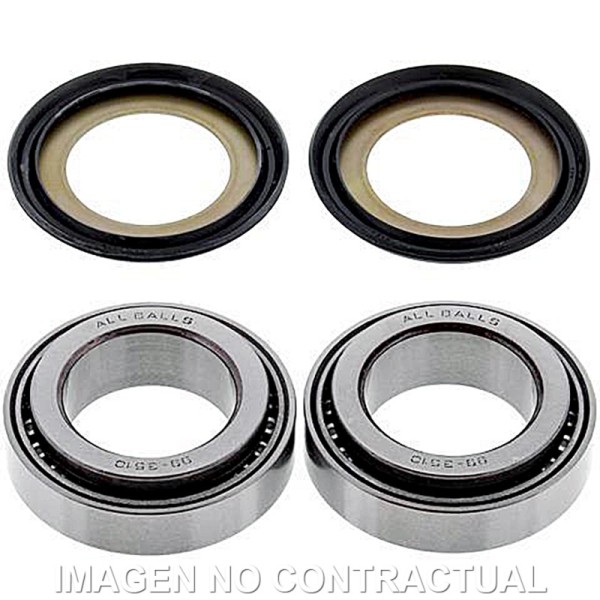 Kit de rodamientos y retenes columna de dirección All Balls 22-1067