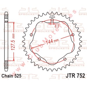 Corona JT 752 de acero con...