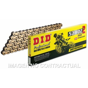 Cadena DID 520 DZ2 (G&B) X 108 C