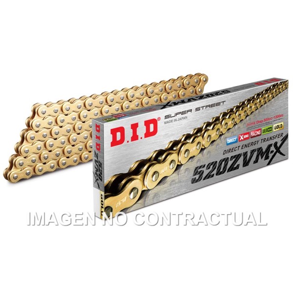 Cadena DID 520 ZVM-X (G&G) x 116 R