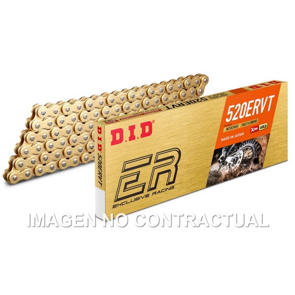 Cadena DID 520 ERVT (G&G) X 118 R