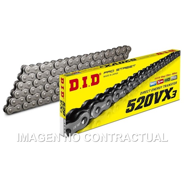 Cadena DID 520 VX3 x 120 C