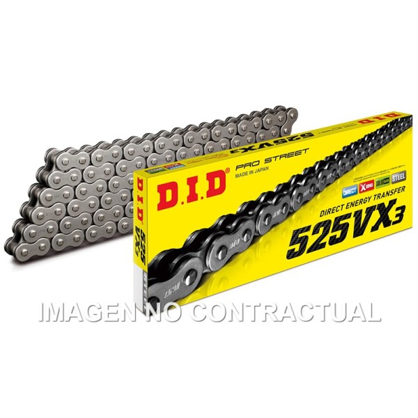 Cadena DID 525 VX3 x 102 R