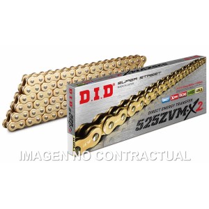 Cadena DID 525 ZVM-X2 (G&G) x 106 R