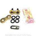 Enganche clip DID 520 VX3 oro (FJ)