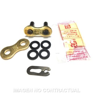 Enganche clip DID 520 VX3 oro (FJ)