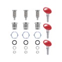 KIT DE LLAVES + 3 BOMBINES DE LLAVE ROJA