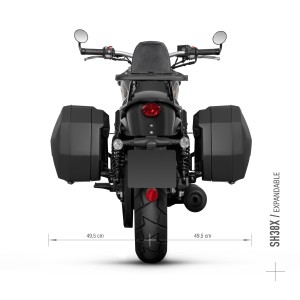 3P SYSTEM FIJACION LATERAL BENDA FOX 125 / FOX 300 - KEEWAY V-CRUISER 125 / V302C