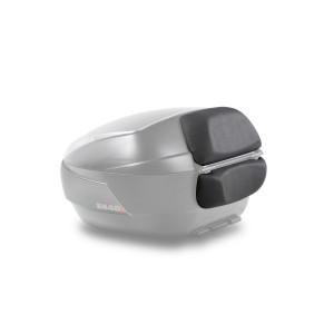 TOP CASE SH48 GRIS OSCURO + TAPA CARBONO + RESPALDO