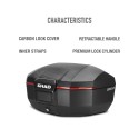 TOP CASE SH51 CARBONO