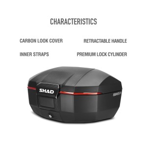 TOP CASE SH51 CARBONO