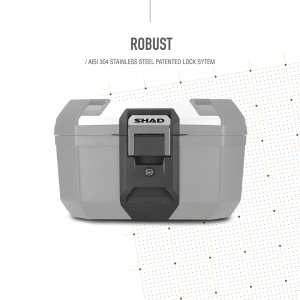 TOP CASE TR46 TERRA ALUMINIO