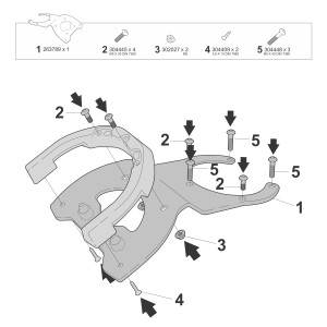 FIJACIÓN CLICK SYSTEM K0VE 800 X GT