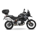 FIJACION PARA MALETA SUPERIOR BMW F750GS/F850GS COMPATIBLE CON PARRILLA DE ALUMINIO OEM BMW