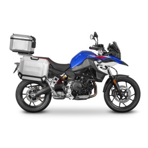 FIJACION PARA MALETA SUPERIOR BMW F750GS/F850GS COMPATIBLE CON PARRILLA DE ALUMINIO OEM BMW