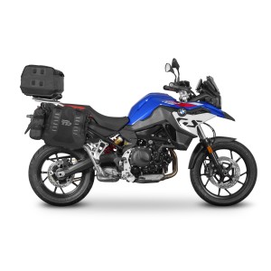 FIJACION PARA MALETA SUPERIOR BMW F750GS/F850GS COMPATIBLE CON PARRILLA DE ALUMINIO OEM BMW