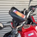 SOPORTE SMARTPHONE SG76 CON BOLSILLO, 180 x 90 mm - RETROVISOR