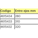 Amortiguador trasero Malossi RS1 Yamaha BWS 50