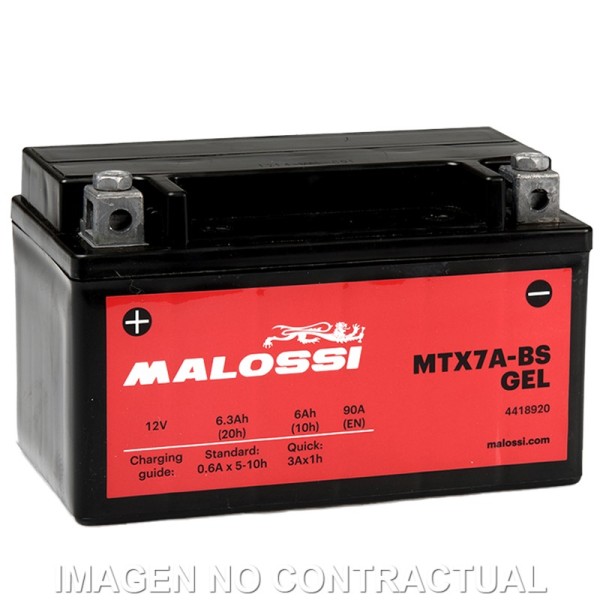 BATERÍA MALOSSI MTX7A-BS GEL