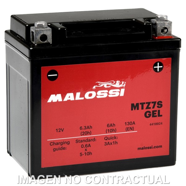 BATERÍA MALOSSI MTZ7S GEL