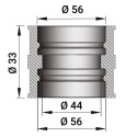Manguito PHB-Bing-Mikuni D38-40
