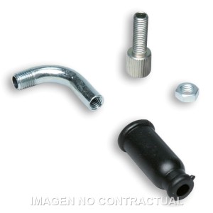 Conjunto conducto inclinado 90º