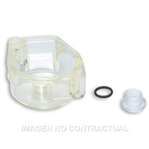 Cubeta Transparente Carburador SHA Con Tapón Malossi