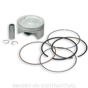 Pistón Malossi D. 75,5 bulón 15 mm Tol. D Piaggio