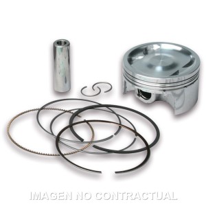 Pistón Malossi D.75,5 mm. Bulon 16 Tol. A Piaggio