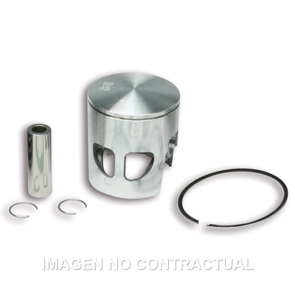 Pistón malossi D.57,5 mm Bulón 15 mm Vespa ET-3 125 TOL.A