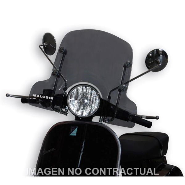 Cúpula Malossi Sport Screen Ahumado Claro Vespa PX 125