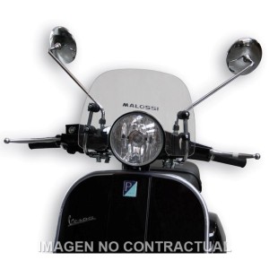 Cúpula Malossi Sport Screen Transparente Vespa PX 125/150/200