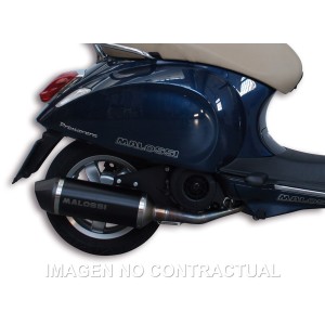 ESCAPE MALOSSI RX BLACK VESPA PRIMAVERA 3V 125 4T