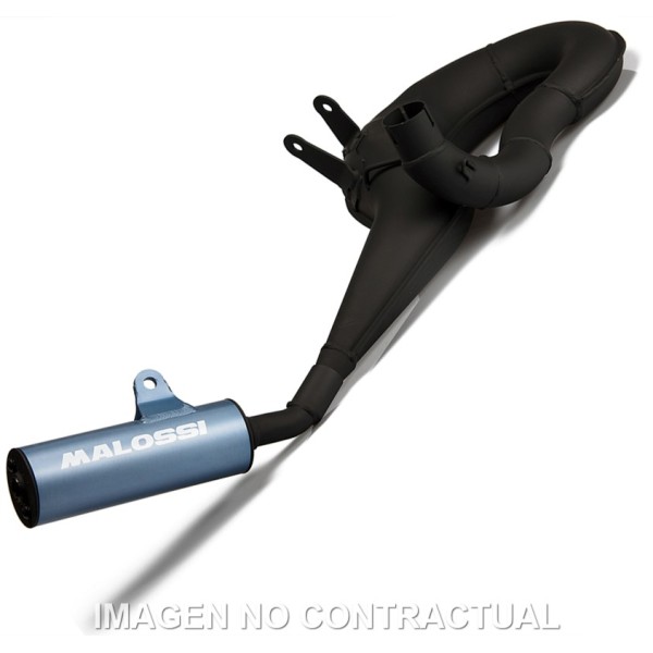 Escape Malossi Power Exhaust Black Sound Vespa 200