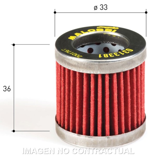 Filtro Aceite Malossi Piaggio 125/150 4T