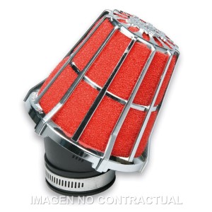 Filtro Potencia E5 Cromado S/Caja Carburador PHVA