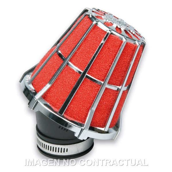 Filtro Potencia E5 Cromado S/Caja Carburador PHVA