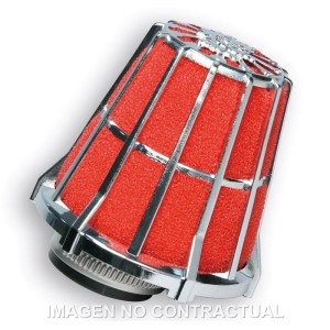 Filtro Aire C/Caja Cromada Carburador PHBL Jog