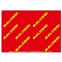 Hoja elemento filtrante Malossi Red Sponge