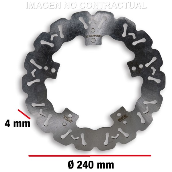 Disco Freno Malossi Whoop Disc Gilera DNA 50/180