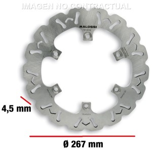 Disco Freno Malossi Whoop Disc Yamaha T-Max 500