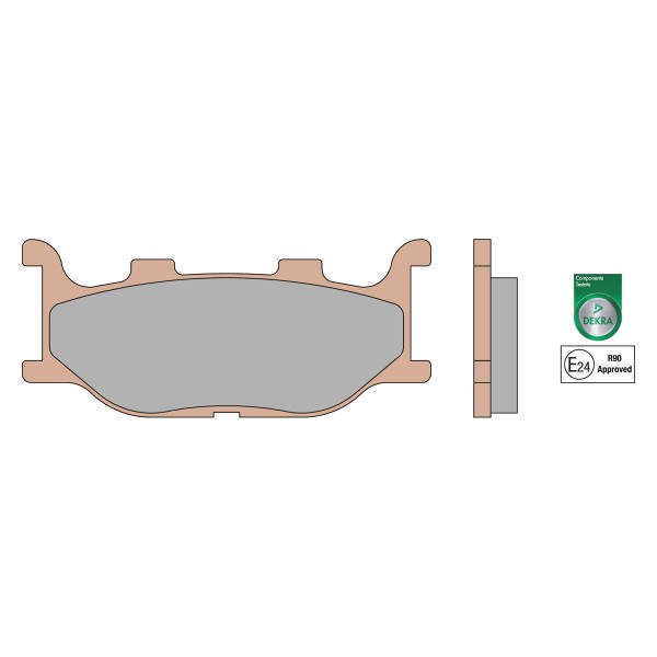 Pastilla Freno Malossi Brake Pads MHR SYNT Yamaha Majesty