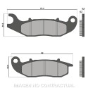 PASTILLA FRENO MALOSSI BRAKE PADS DELANTERA PIAGGIO MEDLEY
