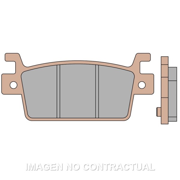 Pastilla Freno Malossi Brake Pads MHR SYNT Kymco AK550
