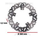 DISCO FRENO MALOSSI WOOP DISC APRILIA SR MAX 125